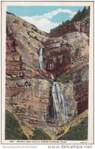 Utah Provo Canyon Bridal Veil Falls