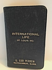 Vintage 1924 Calendar Booklet by International Life, St. Louis, MO