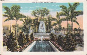 Florida Palm Beach Fountain