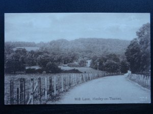 Oxfordshire HENLEY ON THAMES Mill Lane c1906 by MJR,B 6821