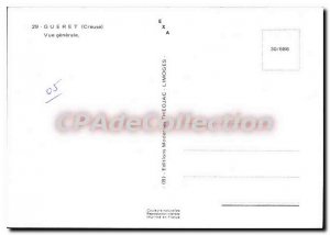 Modern Postcard Gueret Vue Generale