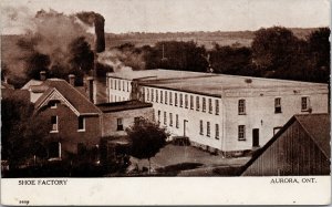 Shoe Factory Aurora Ontario ON Postcard F27