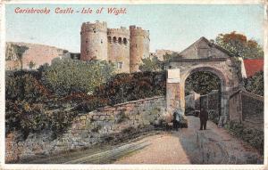 uk125 carisbrooke castle isle of wight    uk
