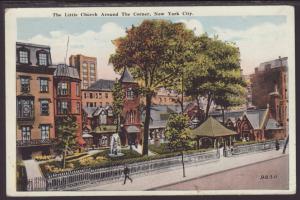 The Little Church Around the Corner,New York,NY Postcard BIN
