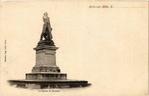 CPA Arcis sur Aube- La Statue de Danton FRANCE (1007297)