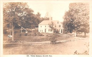 Whittier Birthplace Real Photo - Haverhill, Massachusetts MA