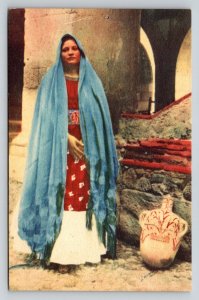 Guerrero Indian Maiden  Mexico    Postcard