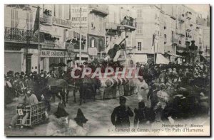 Cannes - Carnival 1907 - A Well of & # 39 Harmony - Tank - horse - horse - Ol...