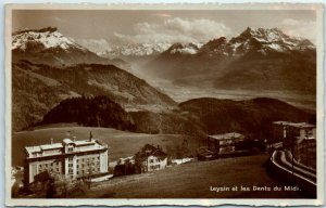 M-3094 Leysin et Les Dents du Midi Switzerland