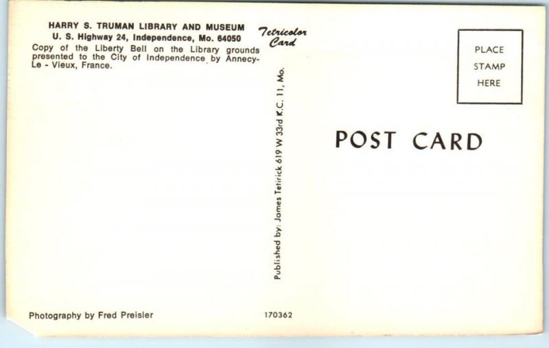 M-42602 Harry S Truman Library and Museum Independence Missouri USA