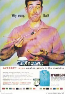 Advertising McGregor Rayon Shirts From The Advertising Archives London