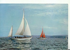 Sailing Postcard - Yachting On The Firth Of Clyde - Scotland - Used 1961  20642A