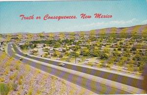 New Mexico Truth Or Consequences Looking North On U S Hiway 85 1964