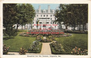 ME, Augusta, Maine, Hospital For The Insane, 1917 PM, No 12674