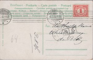 Netherlands Den Haag Regentesseplein Gedenknaald The Hague Vintage Postcard C125