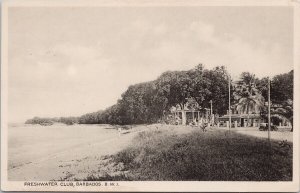 Freshwater Club Barbados BWI Unused Knights Ltd Postcard H26