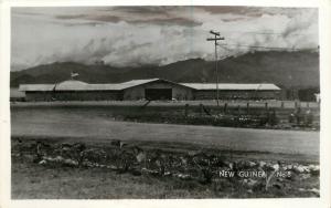 RPPC Postcard New Guinea No8 Thin Paper Probably War Time Possible Landing Strip