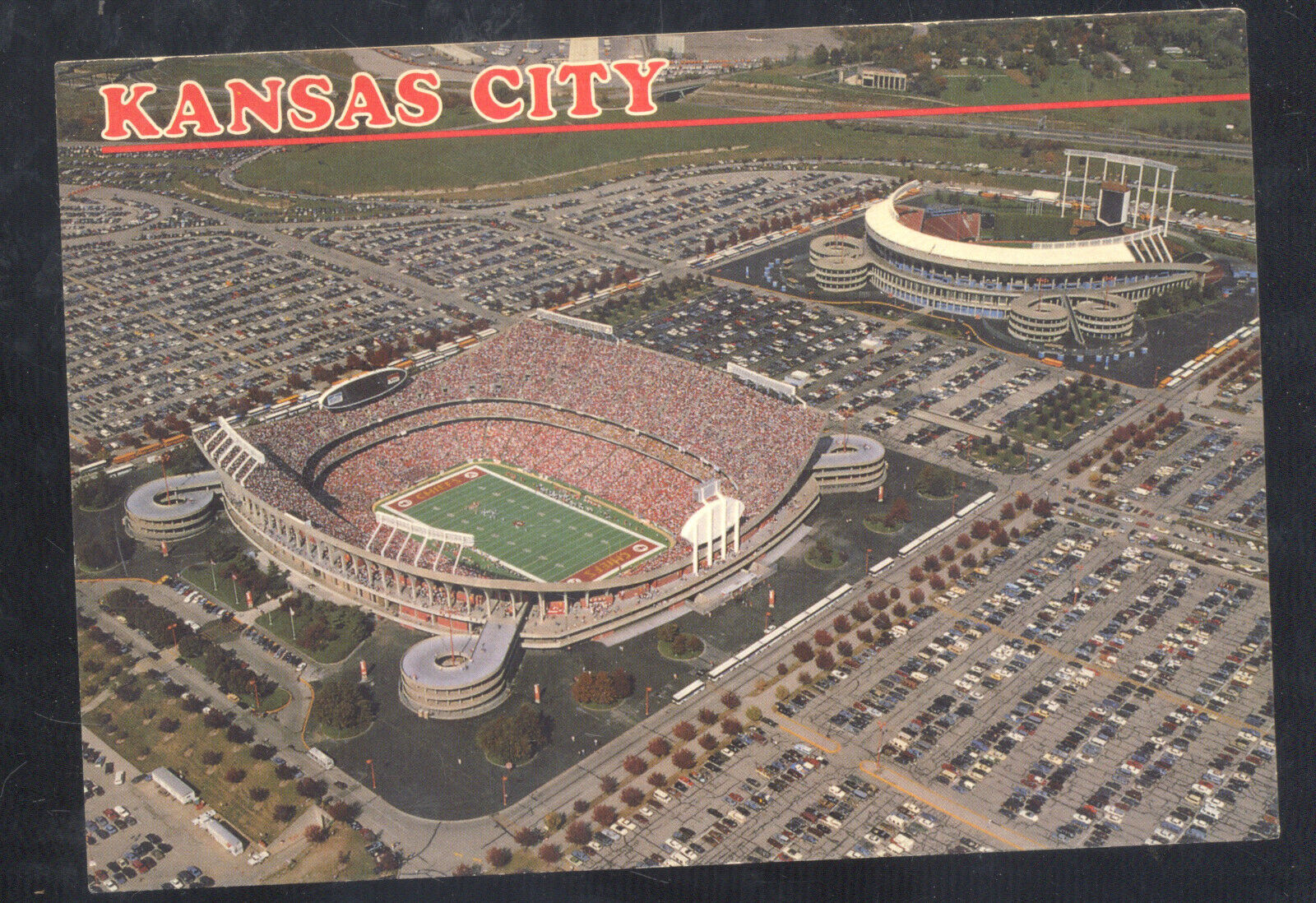 Aerial Photo of Chiefs Stadium Kansas City Missouri – America from the Sky