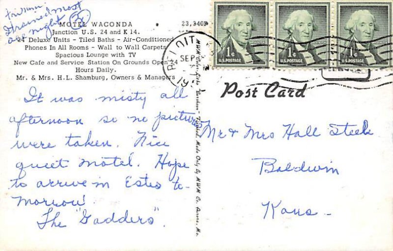 Motel Wakonda Beloit Kansas