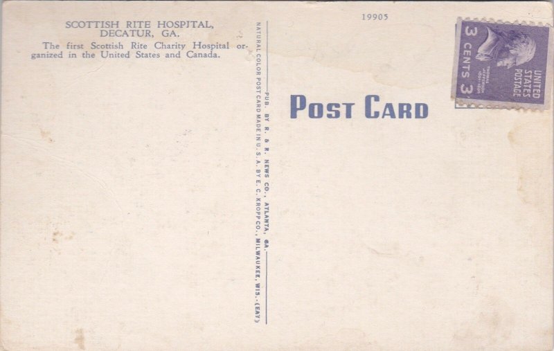 Georgia Decatur Scottish Rite Hospital