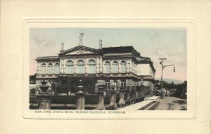 Costa Rica, C.A., SAN JOSÉ, Teatro National, Theatre (1916) Embossed Postcard