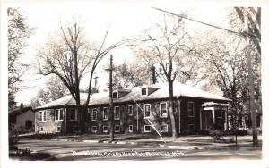 Plainwell Michigan~William Crispe Hospital~Allegan County~1930s RPPC-Postcard