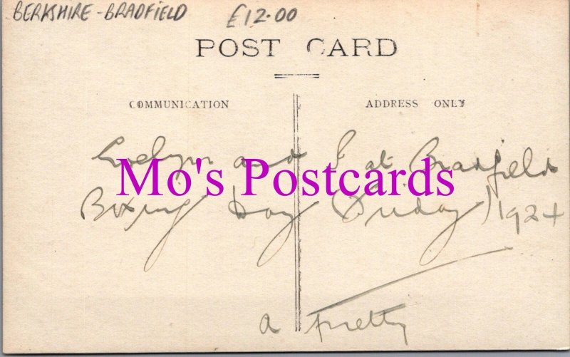 Berkshire Postcard - School Bridge, Bradfield  SW15418