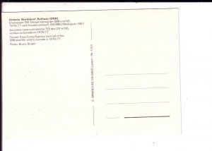 Northland Railway Train, Toronto, Ontario