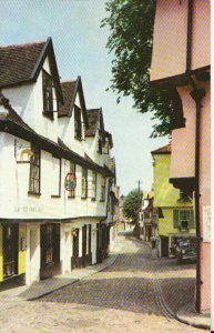 Norfolk Postcard - Elm Hill - Norwich - Ref TZ2225