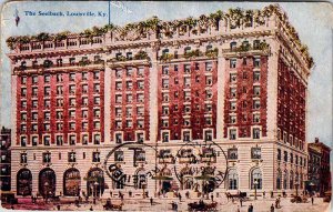 Postcard BUILDING SCENE Louisville Kentucky KY AM7059