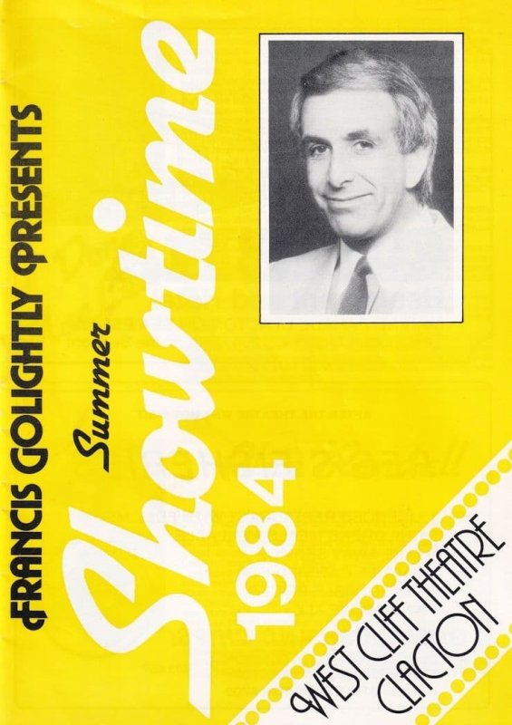 Don MacLean Live At Clacton On Sea Essex 1984 Theatre Programme