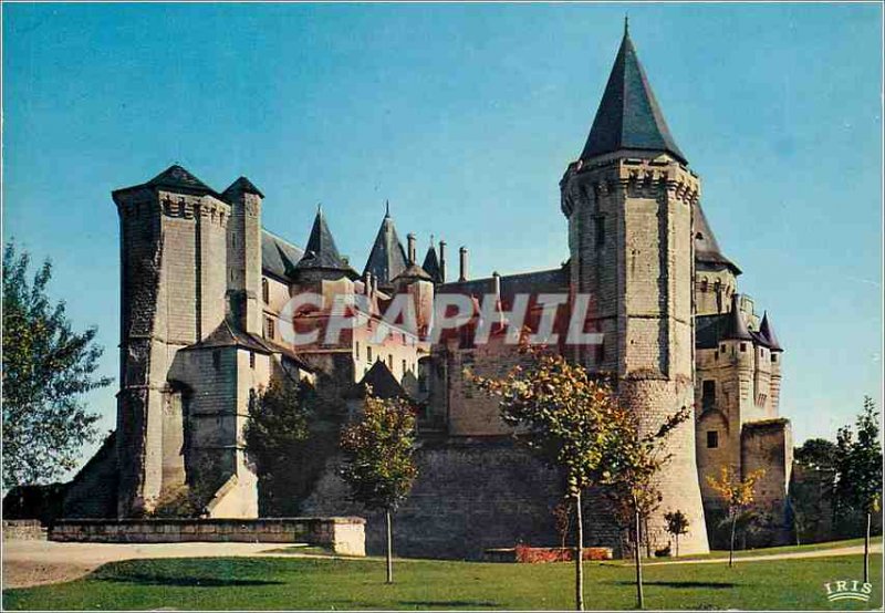 Postcard Modern Saumur Chateau