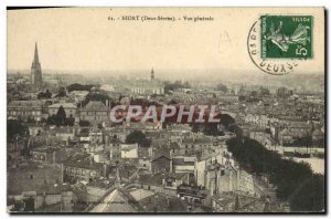 Old Postcard Niort Vue Generale