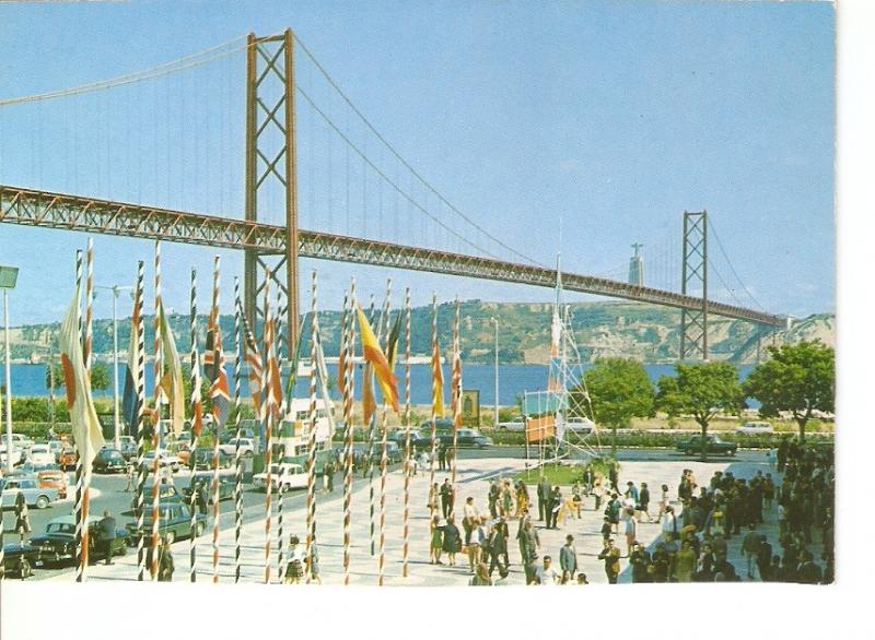 Postal 026629 : Ponte sobre o Tejo, Lisboa (Portugal)