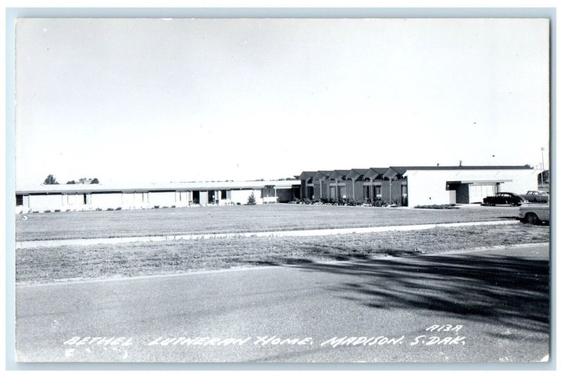 c1950's Bethel Lutheran Home Madison South Dakota SD RPPC Photo Vintage Postcard