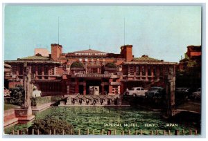 Tokyo Japan Postcard View of Imperial Hotel Building c1950's Unposted