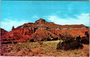 Postcard MOUNTAIN SCENE Amarillo Texas TX AM8110