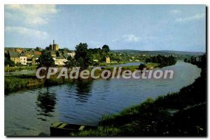 Postcard Old Vireux Wallerand Ardennes Banks of Meuse