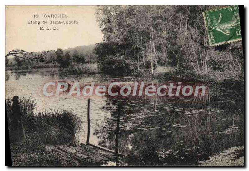 Postcard Old Pond Garches Saint Cuoufa