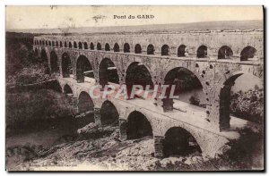 Old Postcard The Pont Du Gard