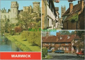 Warwickshire Postcard - Views of Warwick     RR11423