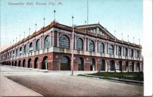 Postcard MO Kansas City Convention Hall