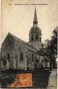 CPA ARTENAY-L'Église St-VICTOR (185331)