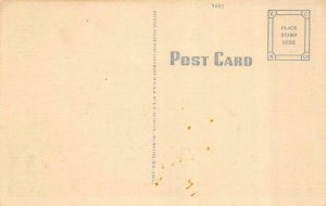 BELOIT, WI Wisconsin   PUBLIC LIBRARY  Rock County   c1940's Linen Postcard