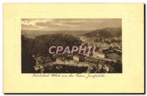 Old Postcard Karlsbad Blick Von Der Franz Josefshöhe