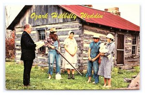 Ozark Hillbilly Weddin' Missouri c1971 Postcard