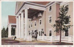 Lake Hotel Front View Yellowstone National Park