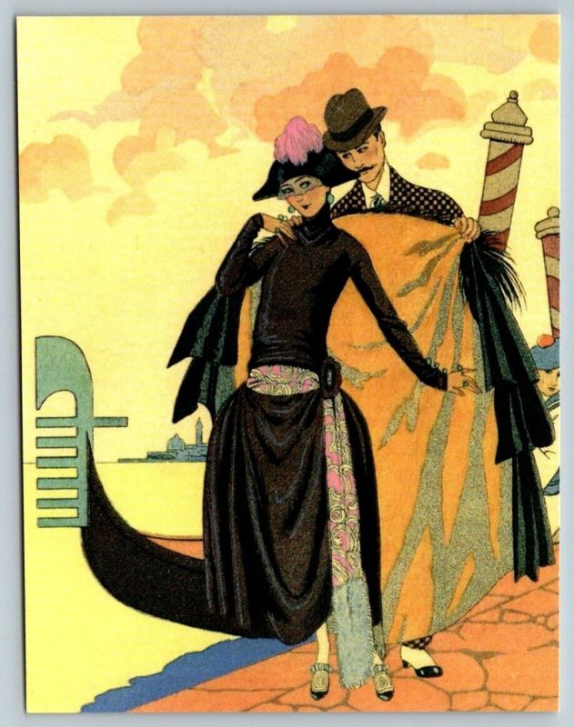 1920's  Ladies  Fashion   Replica  Postcard