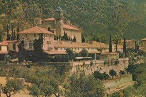 Valldemosa Monk Monks Monastery Carthusian Mallorca Spanish Postcard
