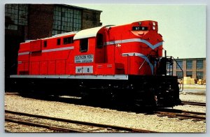 Southern Peru Copper Corp. Train Railway RR Railroad Train Locomotive  Postcard